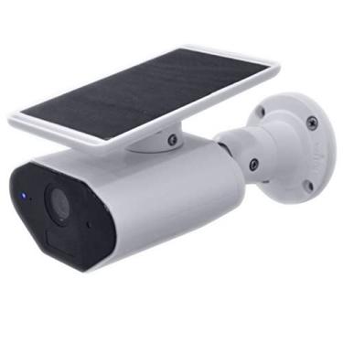 Imagem de Solar Wifi Camera Outdoor Wireless 1080P Hd Câmera de Segurança Com Áudio Bidirecional, Detecção de Movimento, Visão Noturna E Alerta Push Para Vigilância Doméstica