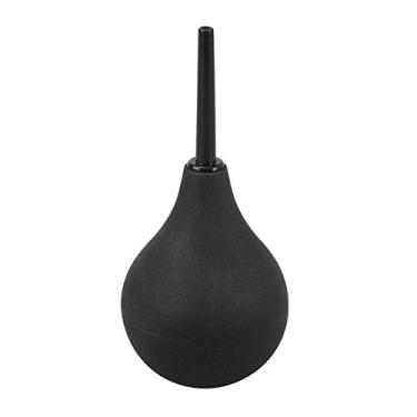 Imagem de Heallily – Lâmpada para enema de silicone, pulverizador anal para limpeza anal e vaginal, frasco para ducha de enema para mulheres e homens (preto 160 ml)