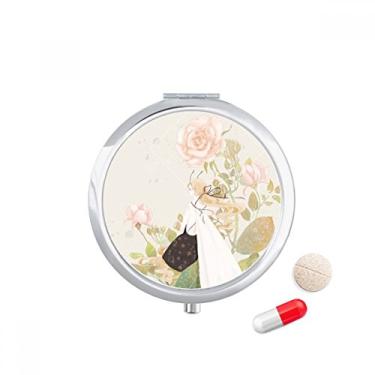 Imagem de Porta-comprimidos, ilustrador de estilo clássico chinês, caixa de armazenamento de remédios