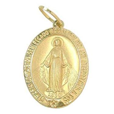 Imagem de Medalha de Nossa Senhora das Graças oval - 2MEO0074
