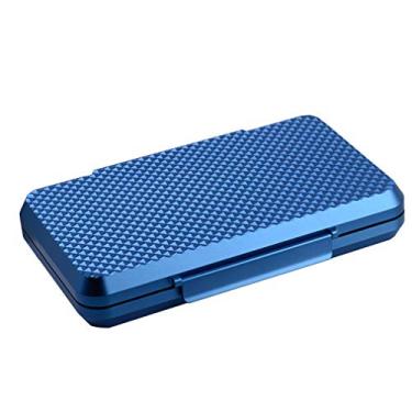 Imagem de Umidor de cigarro para viagem caixa portátil para charutos umidificador, caixa de armazenamento leve de liga de alumínio impermeável, hermética e durável – comporta 5 charutos – Ótimo presente para homens