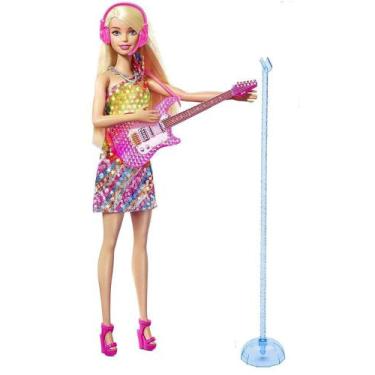 Imagem de Boneca Barbie Cantora Loira Big City Big Dreams Mattel