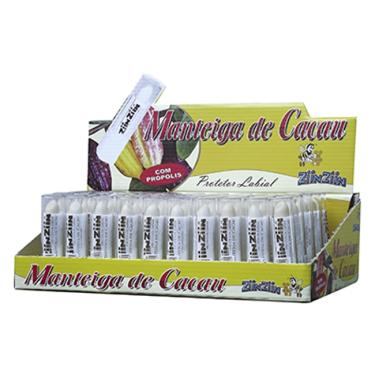 Imagem de Protetor Labial Manteiga De Cacau ZiinZiin Bastão c/ 50 Unidades