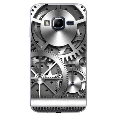 Imagem de Capa Case Capinha Samsung Galaxy J1 Mini Masculina Engrenagens - Showc