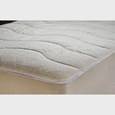 Imagem de Protetor Impermeável e Pillow Top Para Colchão - Capa Protetora queen size Royal Pad c/ Saia - 158x198