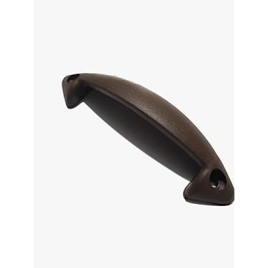 Imagem de Puxador Cama Box Bau Comoda Guarda Roupa Moveis em Geral Marrom 10 Peças com Parafusos