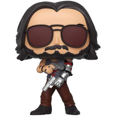 Imagem de Funko PoP Cyberpunk 2077, Johnny Silverhand com Gun
