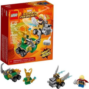 Imagem de Lego Super Heroes  76091 Thor E Loki