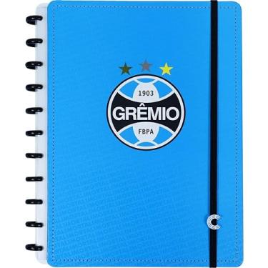 Imagem de Caderno Inteligente, Grande, Gremio Imortal Azul, 215x280 mm, 80 Folhas