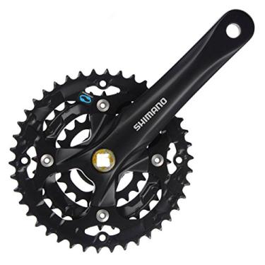 Imagem de Shimano Pedaleira híbrida M361 (preto 170 mm x 48/38/28T)