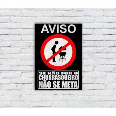 Imagem de Placa Decorativa MDF Cantinho do Churrasco 09