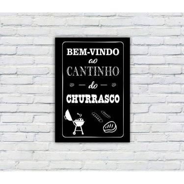Imagem de Placa Decorativa MDF Cantinho do Churrasco 15