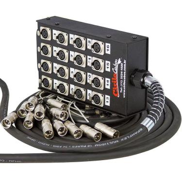 Imagem de Medusa 16 Vias Montada Com Conectores Santo ângelo 10 Metros