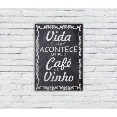 Imagem de Placa Decorativa MDF Cantinho do Café 02