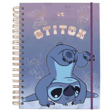Imagem de Caderno Dac Smart Universitário  Disney Stitch  Com Folhas Reposicioná