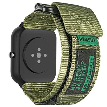 Imagem de Pulseiras de relógio compatíveis com Amazfit, pulseira esportiva de nylon resistente com design de laço trançado para Amazfit GTS 4/4 Mini/3/2 /2e/2 mini, Bip 3 Pro/3/U Pro/Bip/Lite/S/S lite