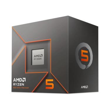 Imagem de Amd Ryzen 5 8400F - 6 Núcleos - 12 Threads - 4.2GHz (Turbo 4.7 GHz) - AM5 - 100-100001591BOX