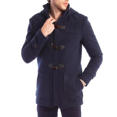 Imagem de Casaco Masculino Spirito Santo Lã Montgomery Azul Marinho - 116015-Masculino