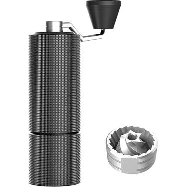 Imagem de TIMEMORE Moedor de café manual C2, moedor de café manual de aço inoxidável para café expresso para prensa francesa, cinza
