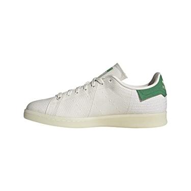 Imagem de adidas Originals Tênis masculino Stan Smith (End Plastic Waste), Branco/Verde/Preto, 5