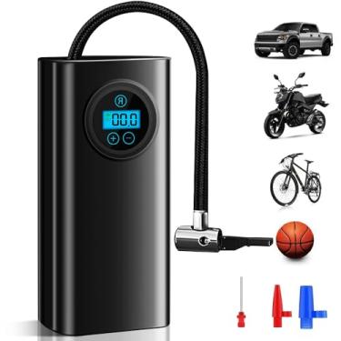 Imagem de Mini Compressor de Ar Portátil, Bomba de Ar para Bicicleta, Automotivo
