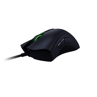 Imagem de Razer Mouse para jogos Deathadder Elite (croma multicolorido, sensor de 16.000 DPI e Razer mekanikarumaususuitti com mouse Esports) [produtos de importação paralela]