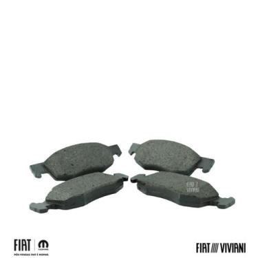 Imagem de Pastilha Freio Dianteiro Argo Nova Fiorino Punto - FIAT