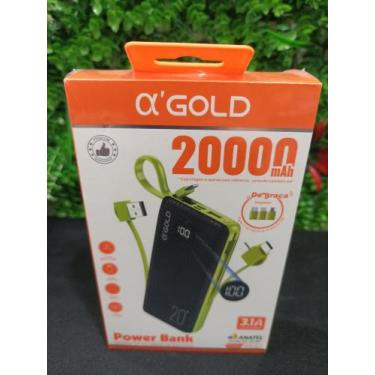 Imagem de Power Bank 20000 - Gold