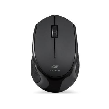 Imagem de Mouse C3tech Wireless 2.4Ghz 1200DPI 3 Botões USB Nano