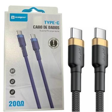 Imagem de Cabo USB X USB-C Turbo 20W 2 Metros Sumexr SX-B116-CC2M 1470