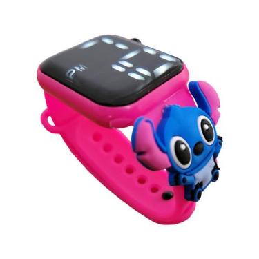Imagem de Relógio digital Infantil Stitch Resistente à Água-rs - SMACTUDO