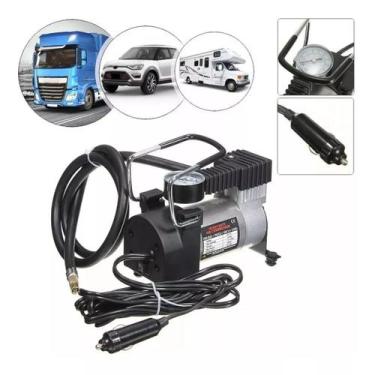 Imagem de Mini Compressor 12v Automotivo Portátil Metal - b max