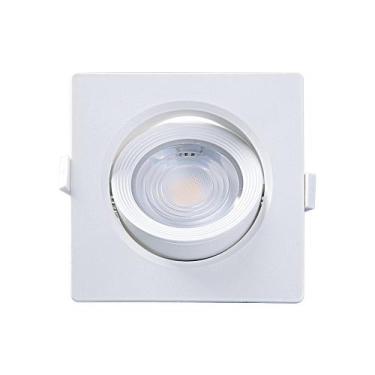 Imagem de Spot LED AllTop Embutir Quadrado Par20 7W 45º Taschibra - Branco