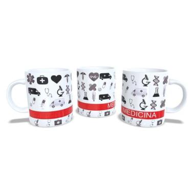 Imagem de Canecas de Porcelana Branca Personalizadas Profissões 6 - Estampa Subl