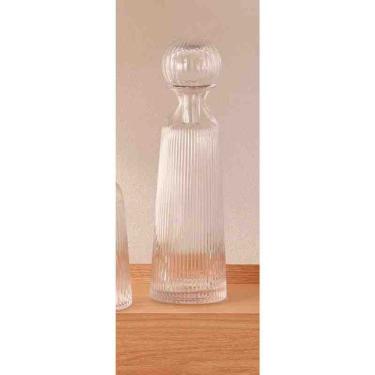 Imagem de Garrafa Decorativa em Vidro Transparente 18693 Mart