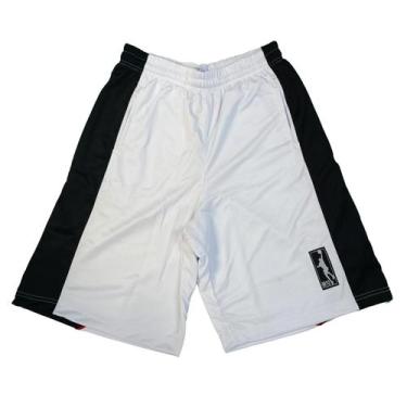 Imagem de Bermuda Basquete Masculina M10 Performance Axe, Branco, P