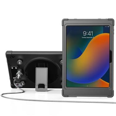 Imagem de Capa magnética de segurança para iPad - Capa magnética CTA para iPad 10ª geração de 10,9 polegadas - Capa com suporte com mecanismo de bloqueio de segurança e placas de metal - preta - (PAD-SMSPC109)
