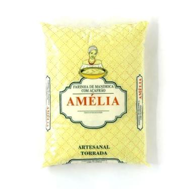 Imagem de Farinha de Mandioca com Açafrão Amélia 500g