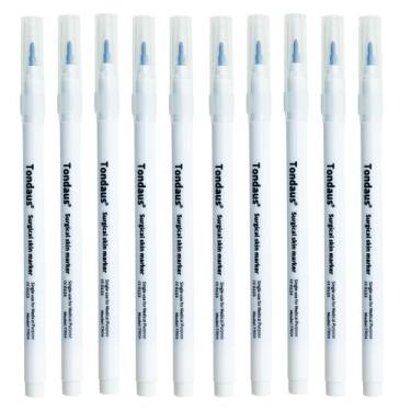 Imagem de Caneta marcação cir. tondaus ponta grossa 1.0mm tr04 10 un., PONTA GRO