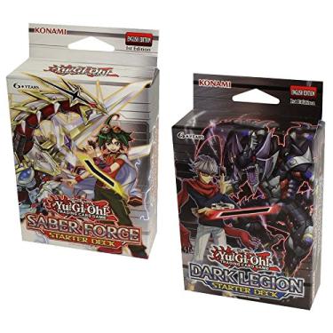 Imagem de YuGiOh Saber Force & Dark Legion Starter Decks 1st Ed by KOMAMI