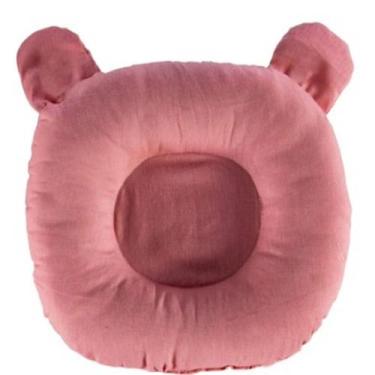 Imagem de Travesseiro Anatômico Berço Carrinho Conforto Bebê Várias Estampas - M