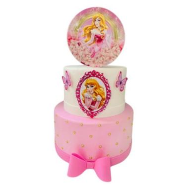 Imagem de Bolo Fake Princesa Aurora - Catavento Festa dos Sonhos