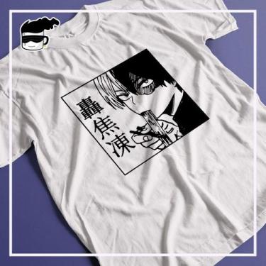 Imagem de Camiseta My Hero Academia Todoroki Unissex Anime - Kamisetas Otaku, Br