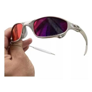 Imagem de Oculos De Sol Juliet X-Metal Plasma Lente Vermelho Ruby Vilão Polariza