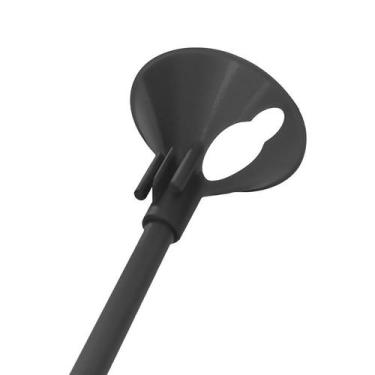 Imagem de Kit Suporte para Balão 33cm - Preto - 10 Unidades - KLF Festas