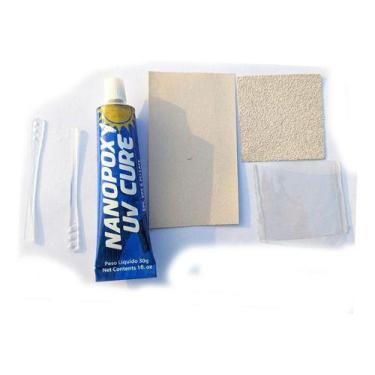 Imagem de Conserto Prancha Resina Pronta Kit Reparo Uv Cure Nanopoxy