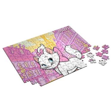 Imagem de Quebra-cabeça Personalizado Aristogatos - Marie 48 Peças - Pomps Geek