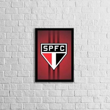 Imagem de Quadro Escudo São Paulo FC 45x34cm - com vidro - Quadros On-line, Made