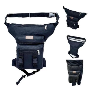 Imagem de Pochete De Perna Cartucheira Motoboy Camping Pescaria 01824 - Xfping