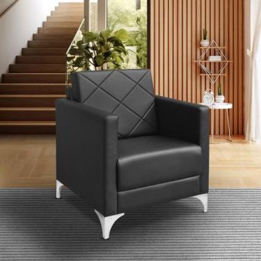 Imagem de Poltrona Helena Decorativa Clinica e recep tecido suede - SELMINHADECO